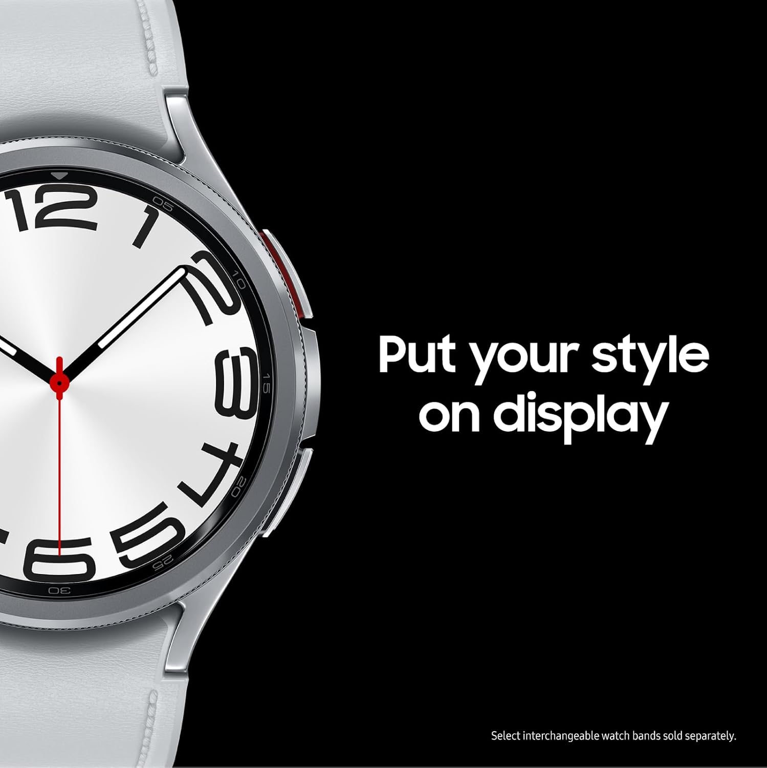 SAMSUNG Galaxy Watch 6 Classic 47mm Bluetooth Smartwatch, Rotating Bezel, Fitness Tracker, Personalized HR Zones, Advanced Sleep Coaching, US Version, Black (Renewed) - Image 4